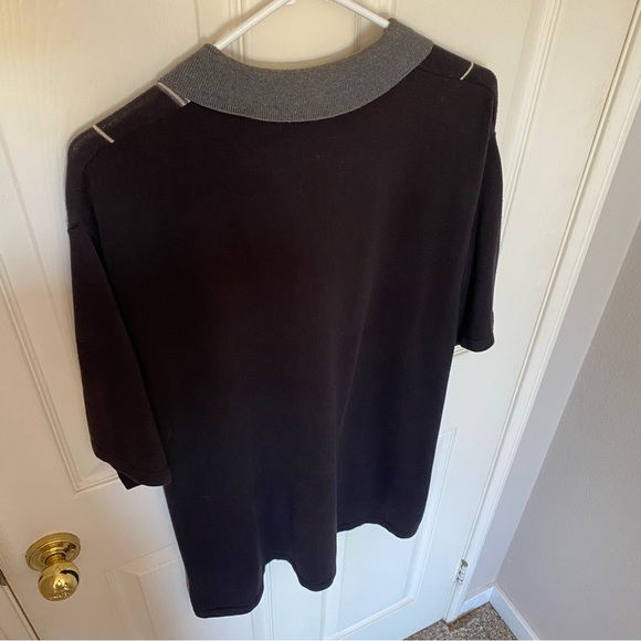 Concepts by Clairborne. XL men’s polo style shirt with geometric weave pattern - Picture 16 of 16